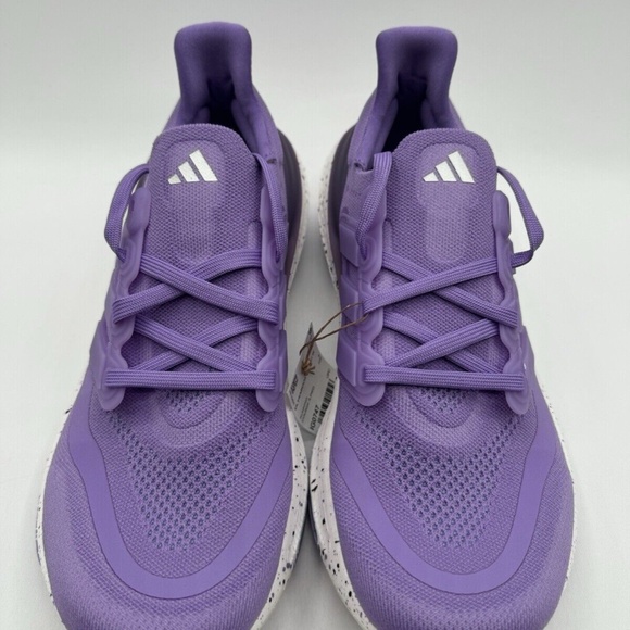 Adidas Women’s UltraBoost Light Running Size 9.5 Purple White - Picture 2 of 5